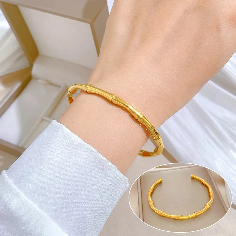 Bangle Men Women Jewelry Roman Bangle Stainless Steel Bracelet Carving Roman Numeral Couple For Luxury Cuff Bracelet