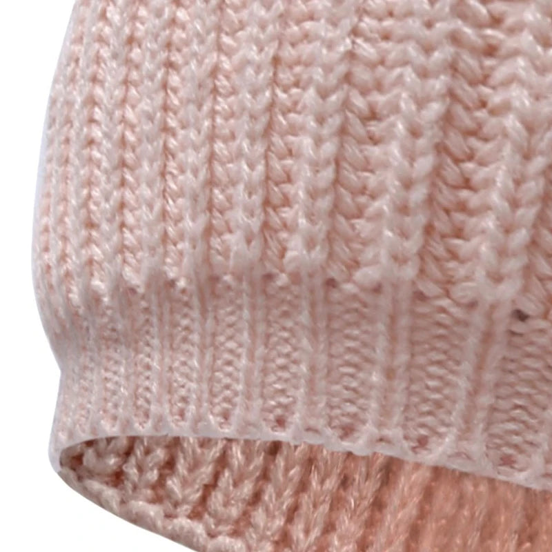 Winter Warm Baby Hat Cute Bowknot Baby Boys Girls Cap Beanies Soft Infant Toddler Ear Protection Hat Bonnet