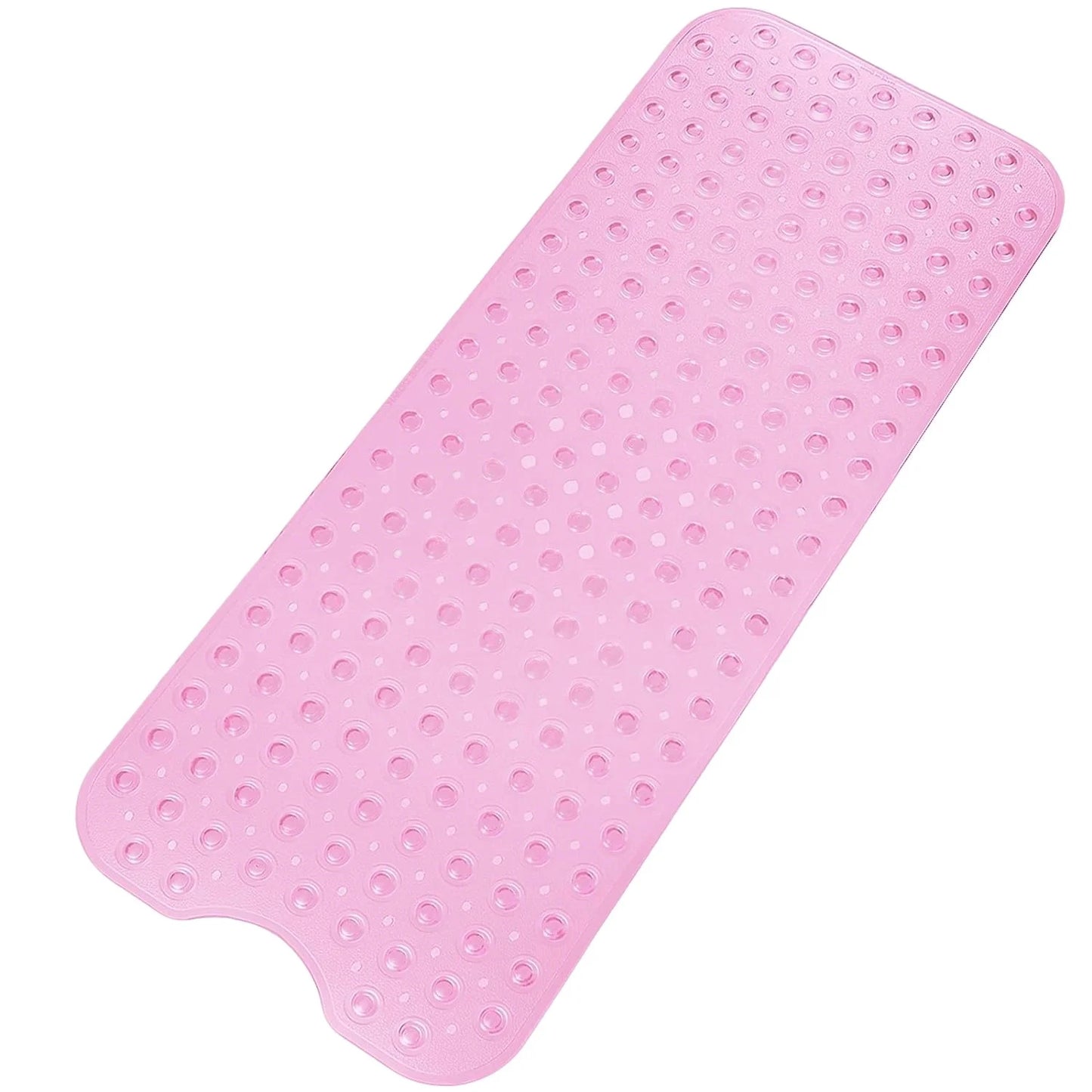 Tejesa 1pc Cartoon Extra Long Bathtub Mat 40x100cm Non Slip Bath Mat for Bathroom Tubs Shower Mats with Suction Cups & Drain Holes