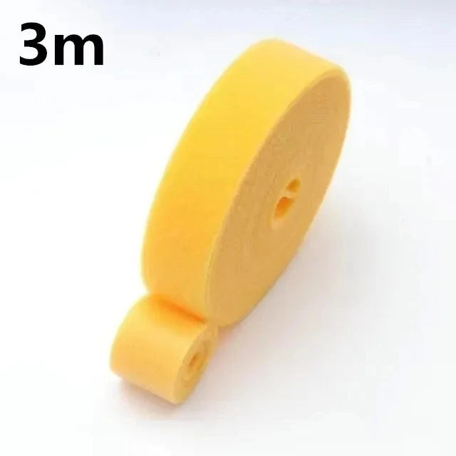 Tejesa 1/5M Cable Organizer Cable Management Wire Winder Tape Earphone Mouse Cord Management Ties Protector For iPhone Xiaomi Samsung