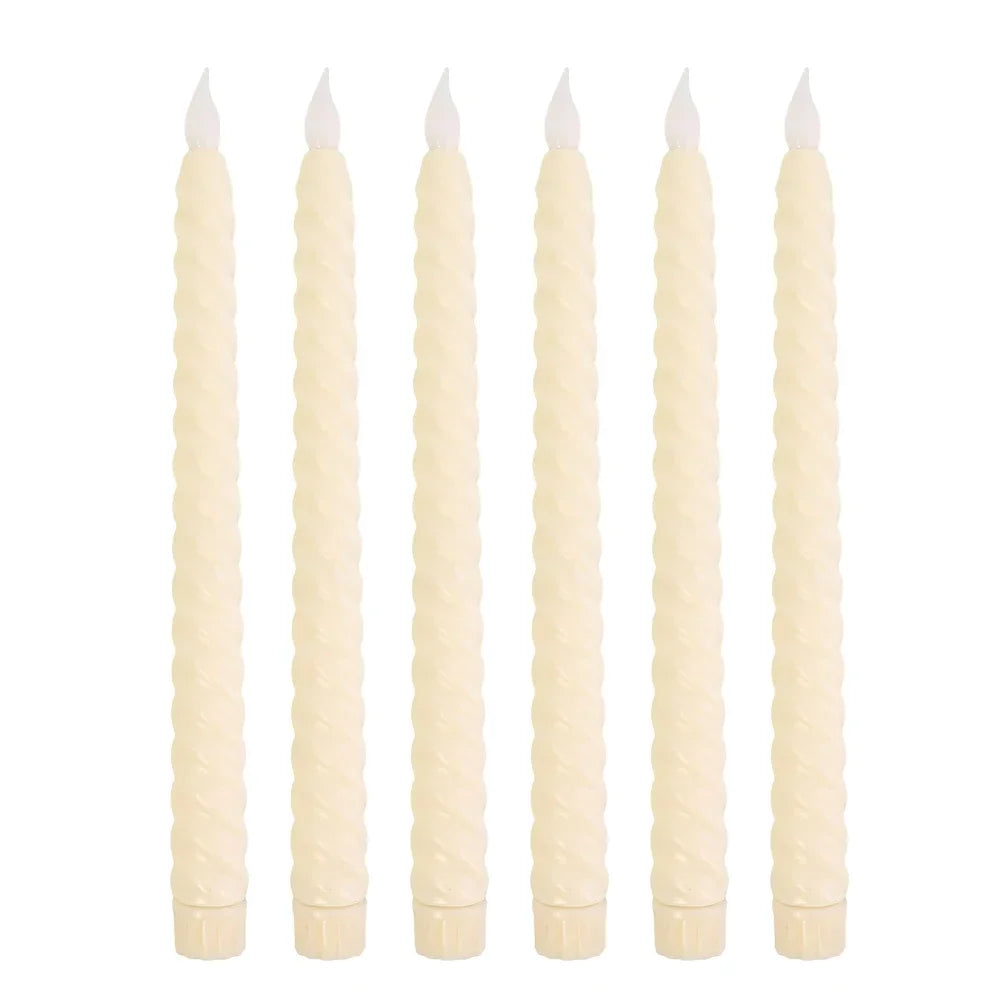 3/1Pcs LED Candle Long Pole Candle Light Battery Operated 3D Realistic Flameless Candles Lights for Wedding Party Candles Decor