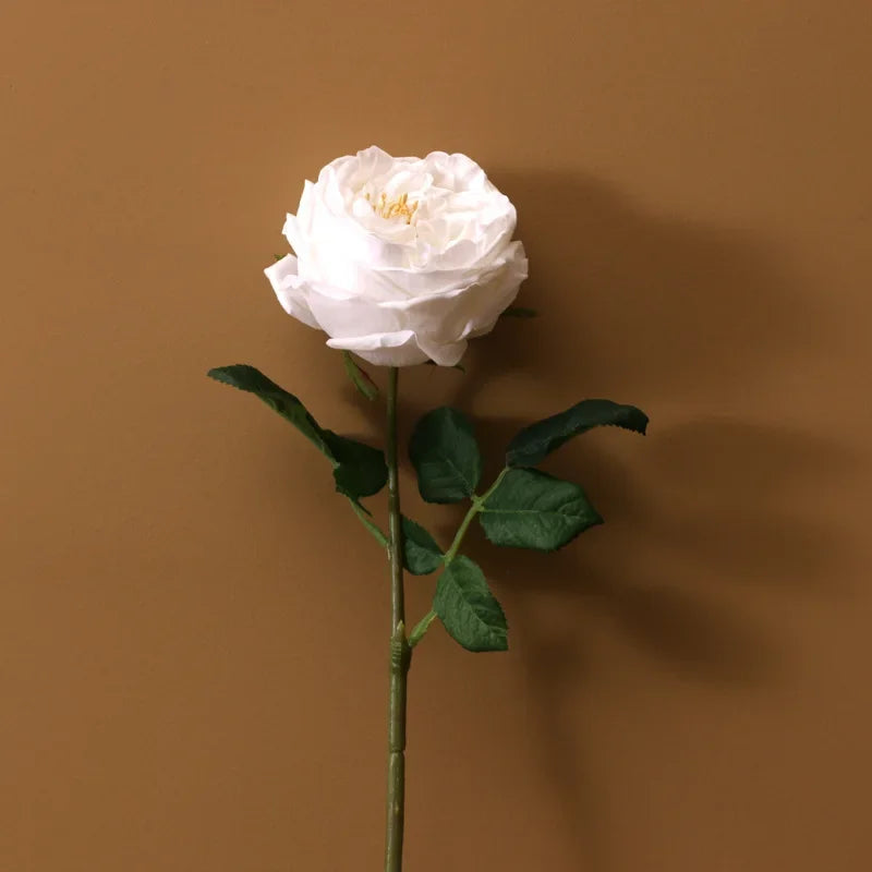 5Pc Moisturizing Rose Artificial Flowers Real Touch Rose Bridal Bridesmaid Bouquet Wedding Decor Flowers Party Home Decor Floral