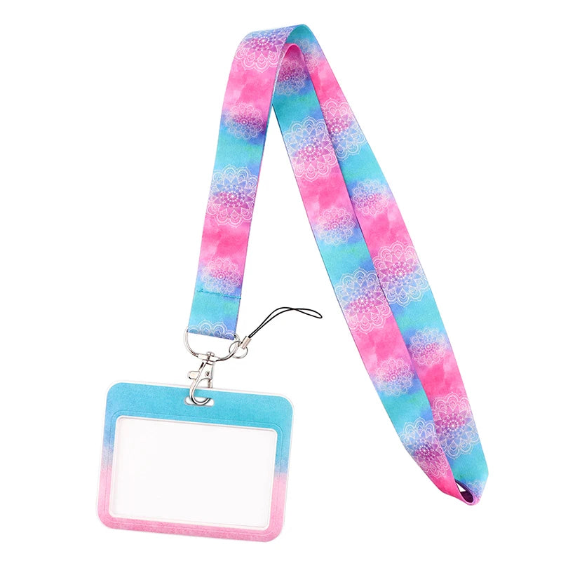 Tejesa Little daisy Lanyard for Key Cute Neck Strap Card ID Badge Holder Key Chain Accessories Wholesale
