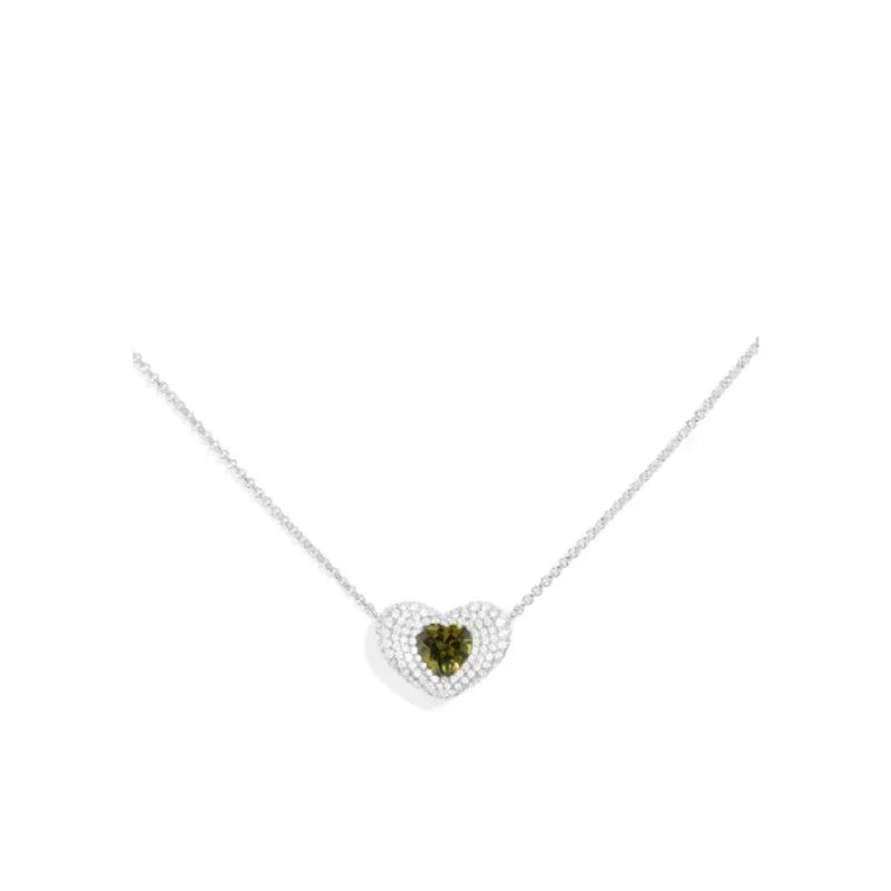 Tejesa LI KI 925 Sterling Silver High Quality 2023 October New Love Color Diamond Earrings Necklace Bracelet Ring Exquisite Jewelry