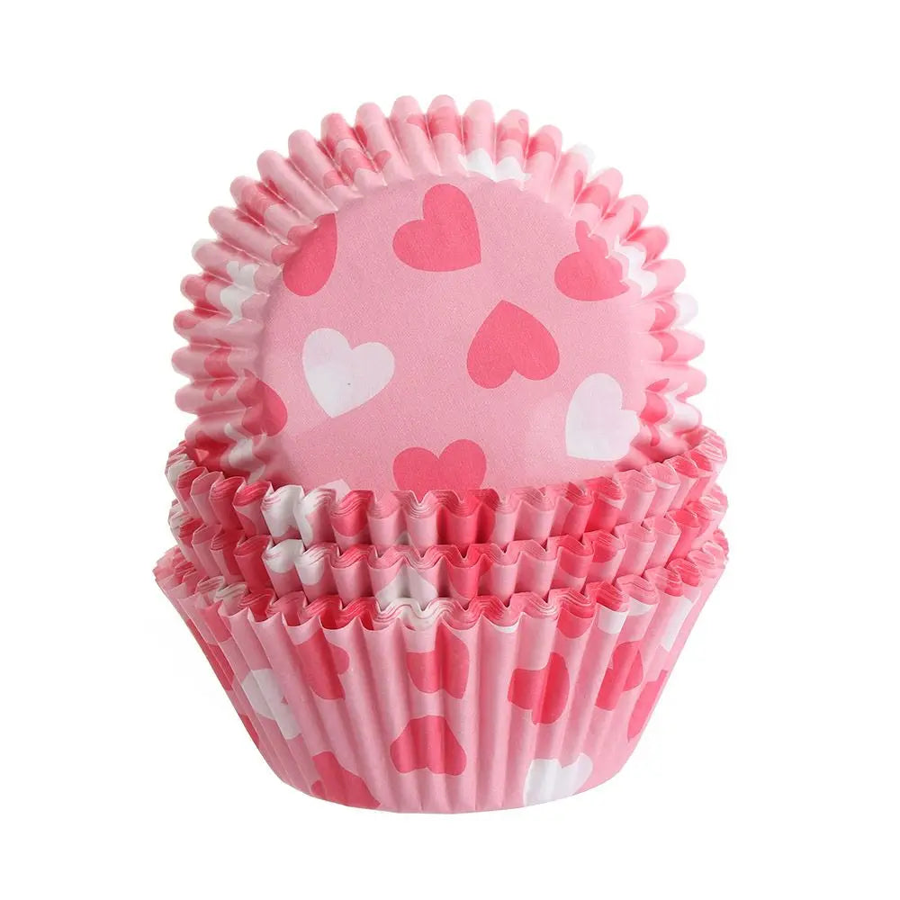 Tejesa 100PCS Cake Cups Paper Cupcake Liner Wrappers Cup Baking Muffin Boxes Cake Liners