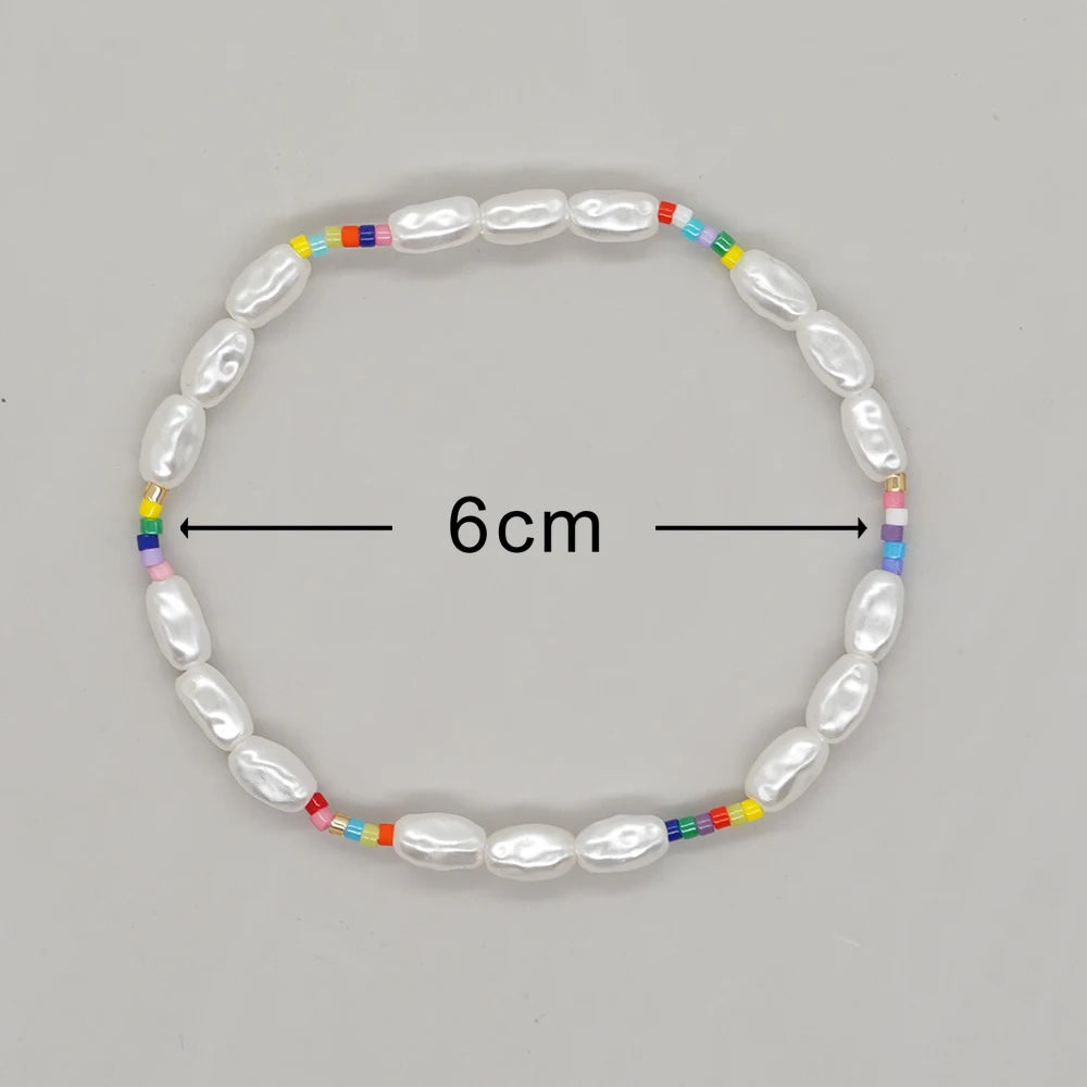 Go2boho New In Minimalist Thin Imitation Pearl Bead Bracelet Summer Fashion Chic Women Jewelry