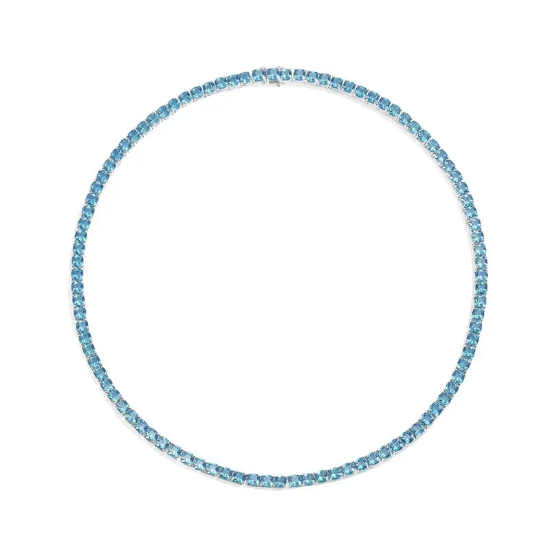 Tejesa LI KI 925 Silver High Quality 2024 New Printemps Series Colorful Diamond Necklace Bracelet Earrings Ring For Women  Jewelry