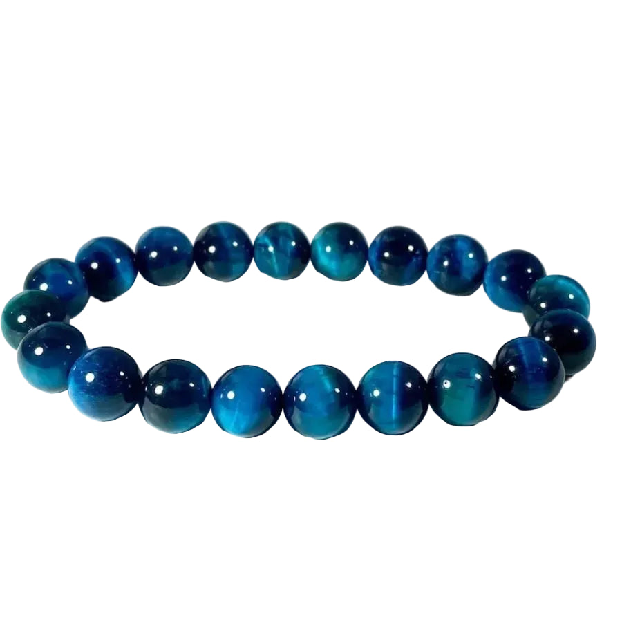 Tejesa  8mm  Natural Tiger Eyes Bracelet Men Women / Stone Braclet Yoga Meditation Braclet For Him
