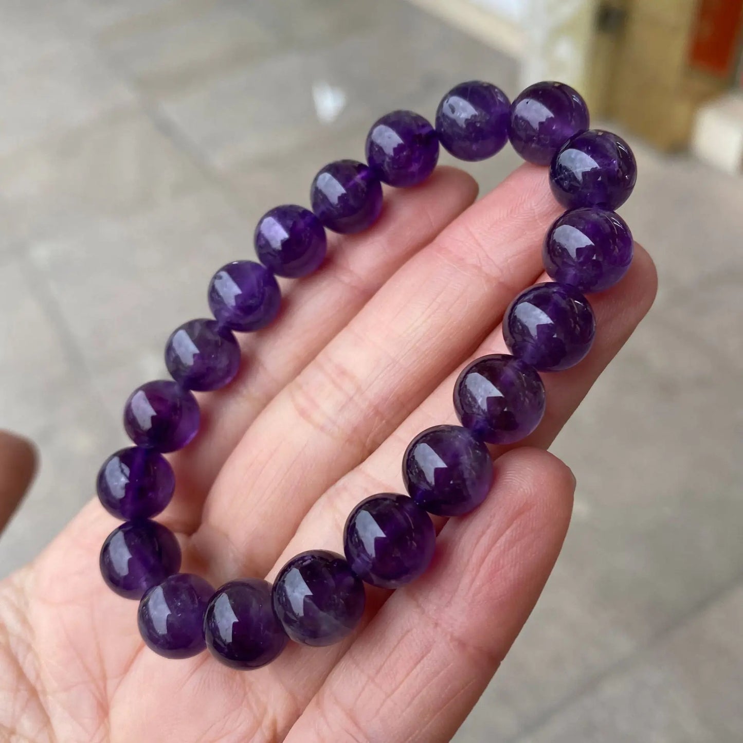 Hemasa  Natural  Amethyst Bracelet For  Women Jewelry