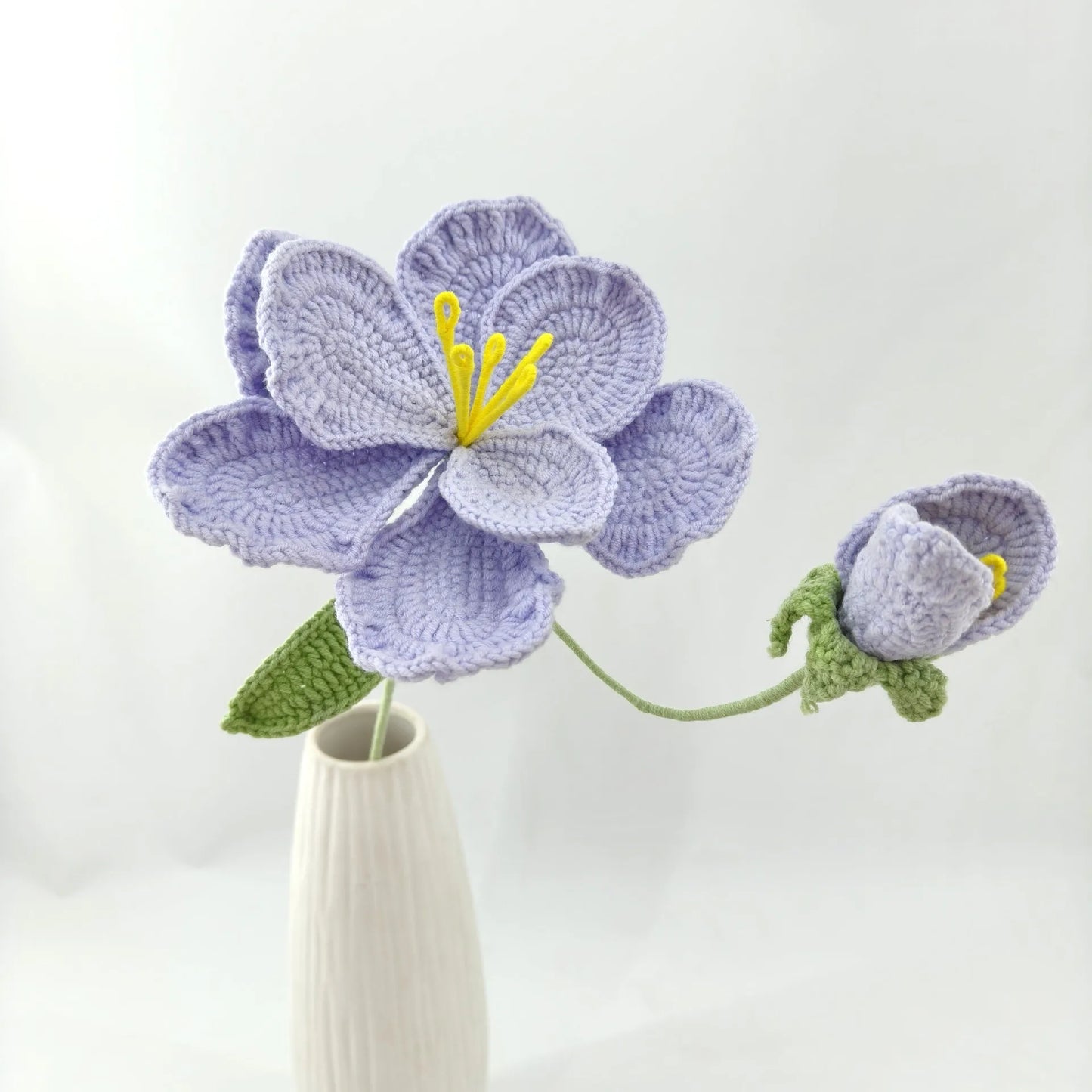 Creative Handwoven Bouquet Crochet Flowers Cute Knitted Bouquet Room Decor Gift
