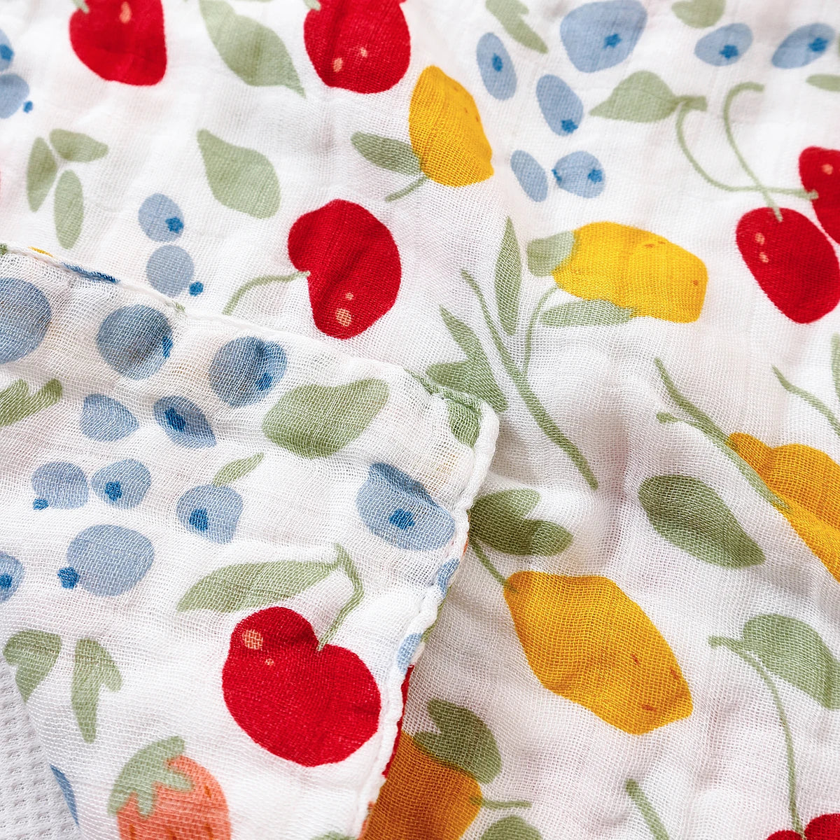 Tejesa 5pcs Pack Bamboo Cotton Breathable Baby Muslin Towel New born Burp Cloth