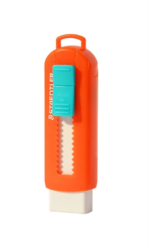 STAEDTLER Eraser 525 Telescopic Pushable Eraser Professional Drawing Design Safety and Environmental School Office Stationery