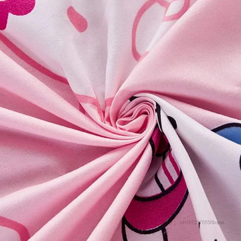 Hemasa Hello Kitty Fitted Sheets / Mattress Protector Anti-slip Fitted Sheets