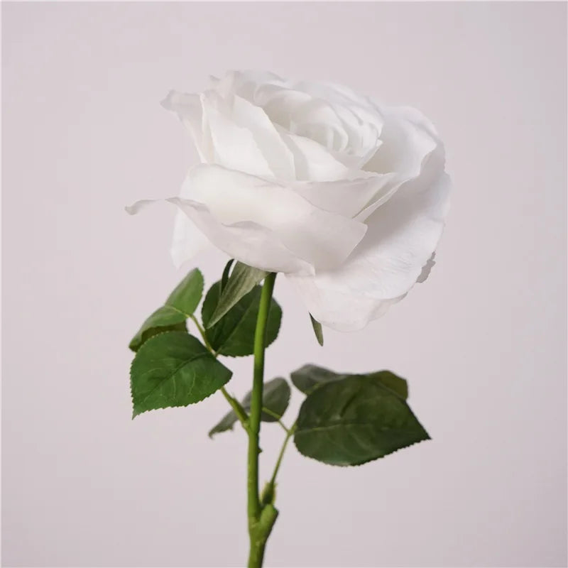 4Pc Moisturizing Latex Rose Flower Real Touch Artificial Flowers Wedding Decor Roses Bridal Bouquet Home Decoration Party Floral