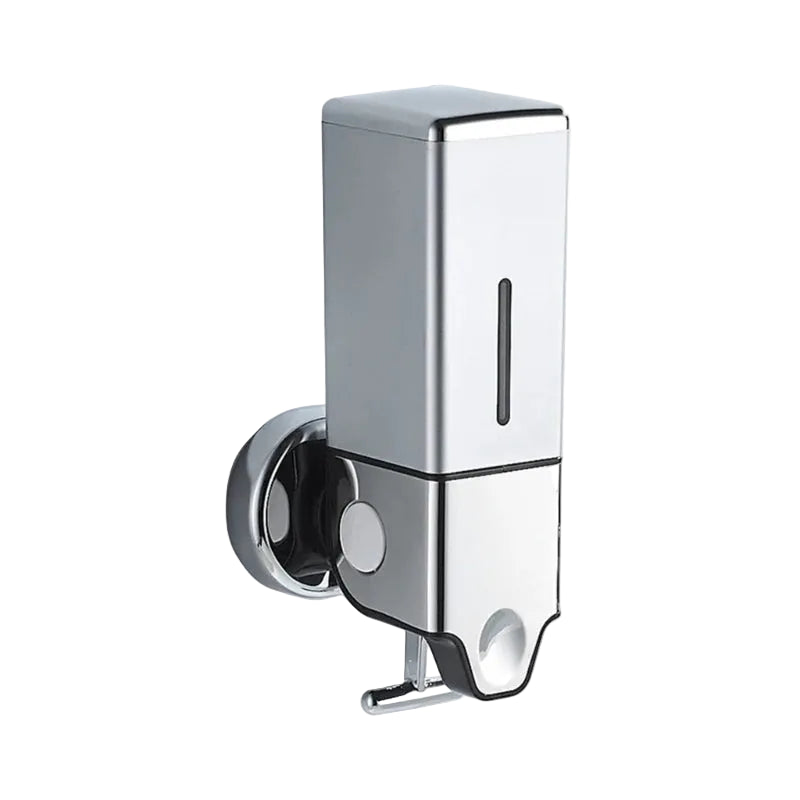 Hemasa 500Ml Manual Press Liquid Soap Dispenser /Wall Mount Soap Shampoo Gel Shower Liquid Container for Bathroom