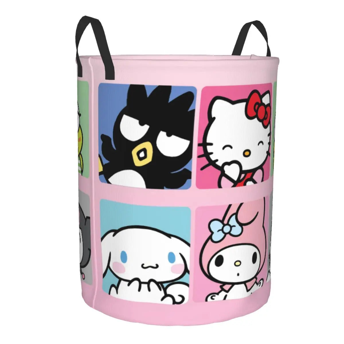 Tejesa Laundry Basket Foldable Large Capacity Clothes Storage Bin Big -eyed Frog Anime Baby Hamper