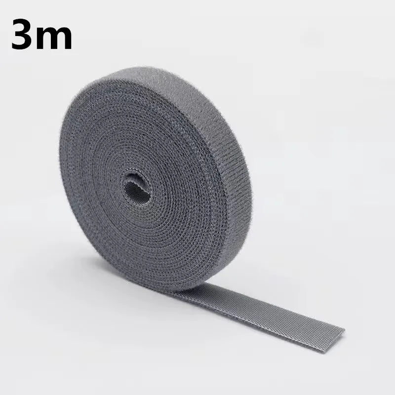 Tejesa 1/5M Cable Organizer Cable Management Wire Winder Tape Earphone Mouse Cord Management Ties Protector For iPhone Xiaomi Samsung