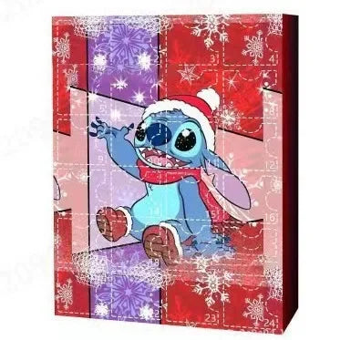 Tejesa Advent Calendar Cartoon Doll Christmas Decorative Gifts New Year 24 Days Countdown Surprise Blind Box