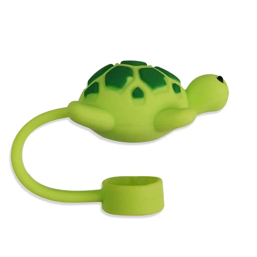 Hemasa 1PC Creative Reusable Silicone Straw Plug  / Drinking Dust Cap Dust-proof Straw  cups