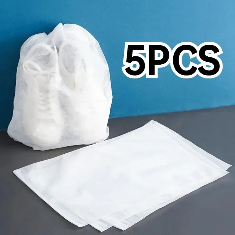 Tejesa 10/20/50PCS Shoe Storage Bag Travel Storage Shoe Bag Portable Home Drawstring Clothing Classification Packaging