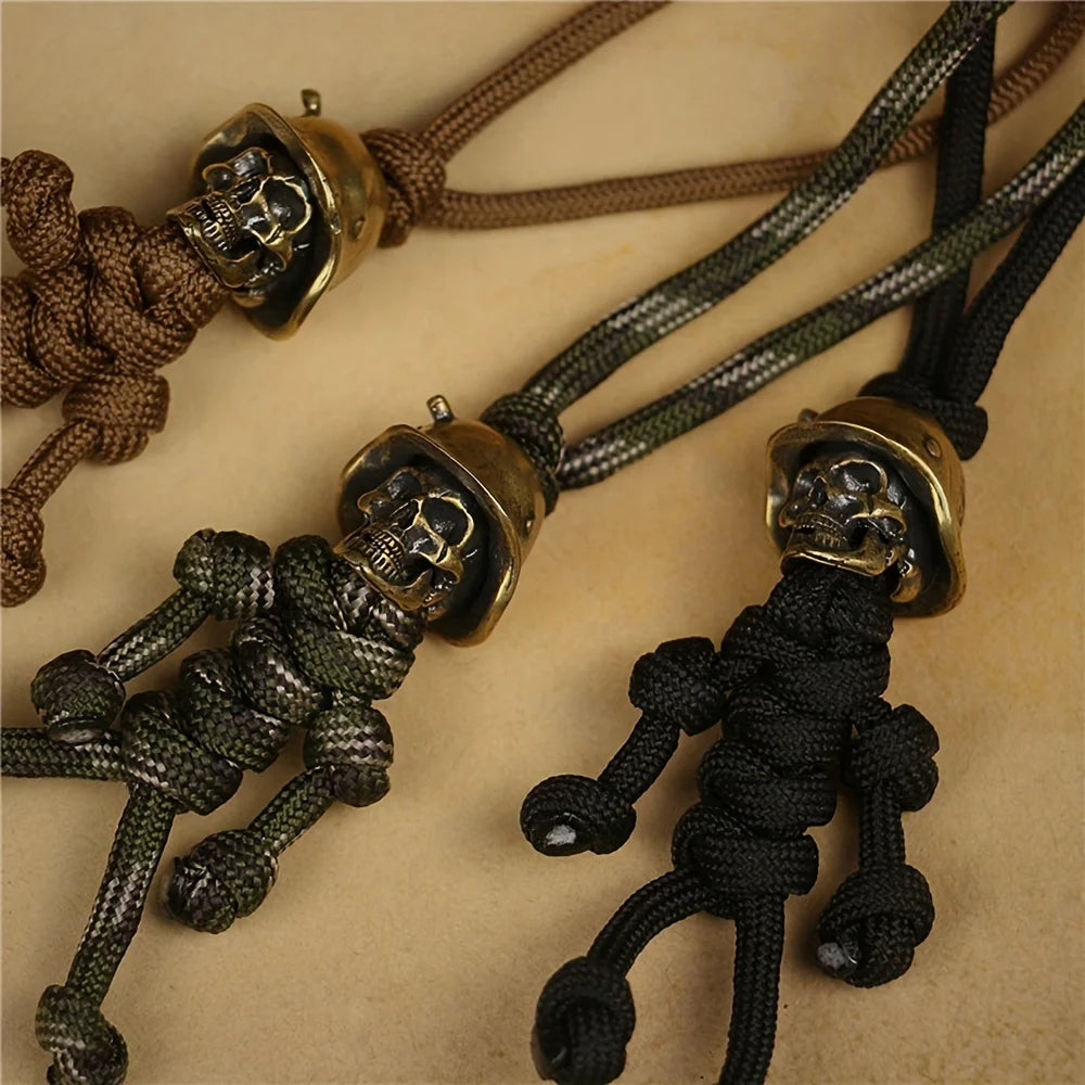 Hemasa  Skull Soldier Keychain Luggage Pendant