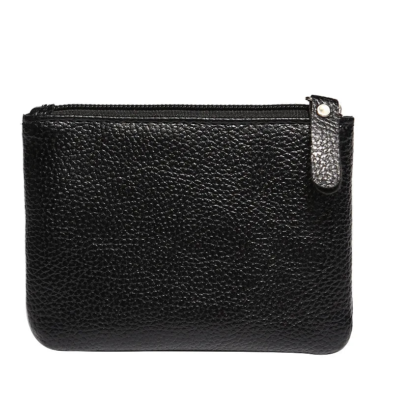Pu Leather Coin Purse Money Change Key Earbuds Credit Card Holder for Kids Girl Women Men Small Mini Short Coin Wallet Bags