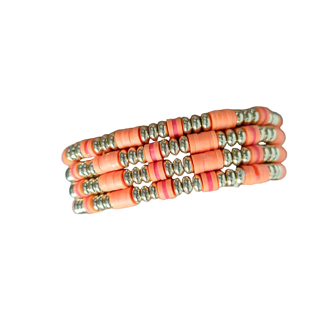Tejesa Seed Beads Colorful 6mm Beaded  Bracelets Sets for girls/Women