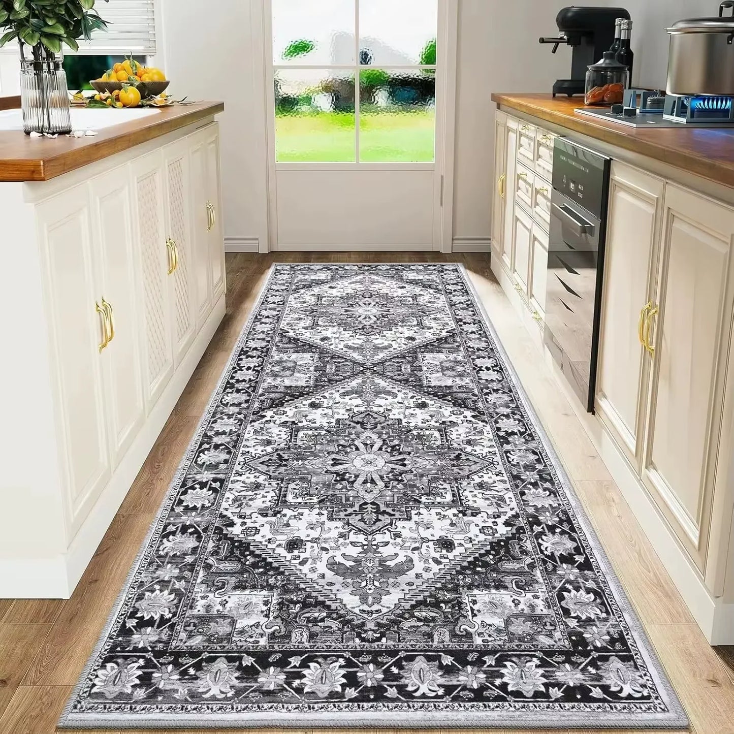 Tejesa Bohemian Flannel Carpet/ Kitchen Carpet/ Floor Carpet  /Sofa Waterproof Home Decoration