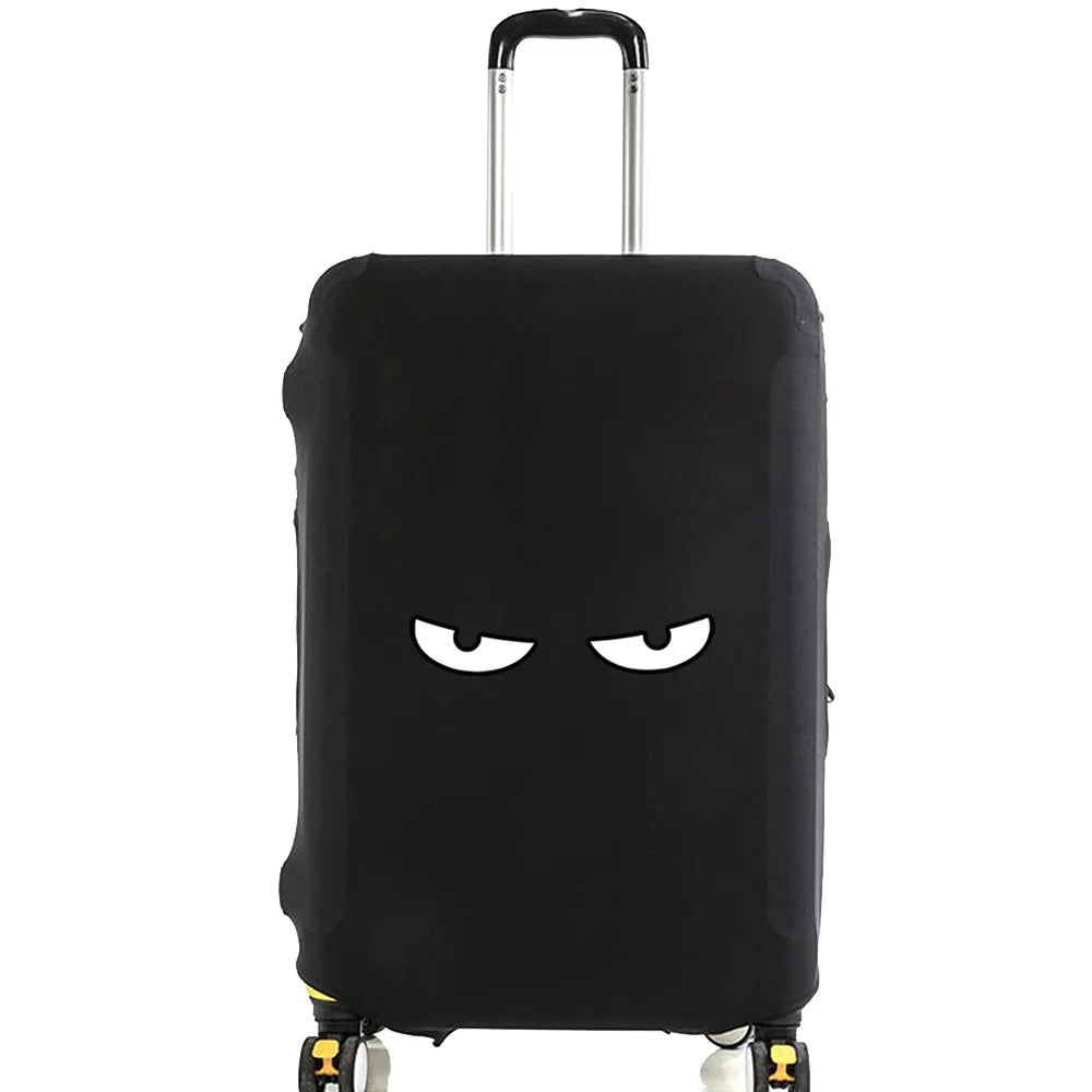 Tejesa Luggage Protective Cover for 18 To 28 Inch Pattern Trolley Suitcase Elastic Dust Bags Case