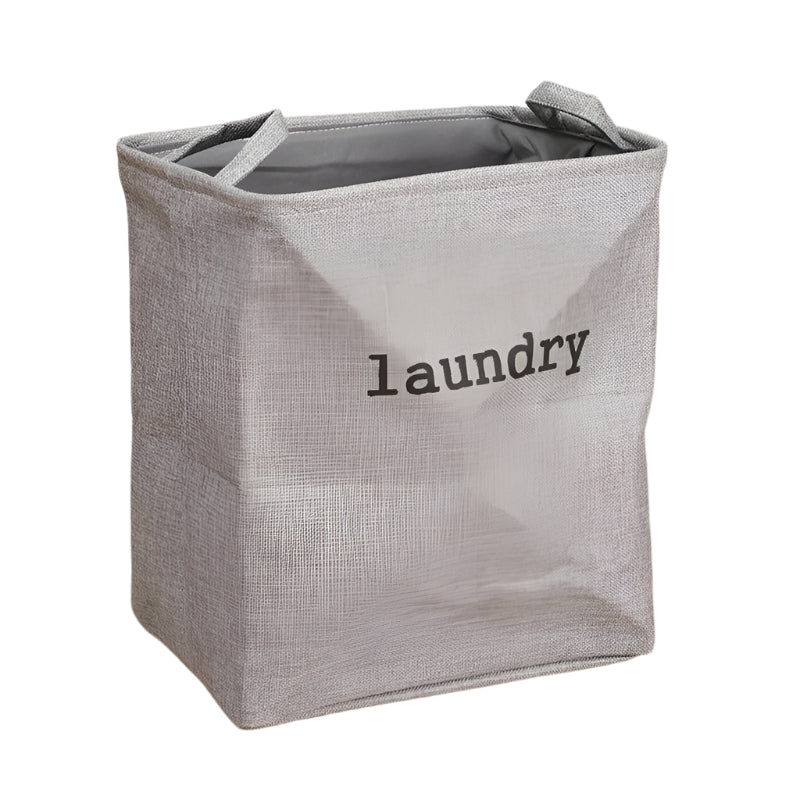 Hemasa Jute Cloth Art Dirty Clothes Collection Basket Light Luxury Home Bathroom Foldable Laundry Basket  Storage