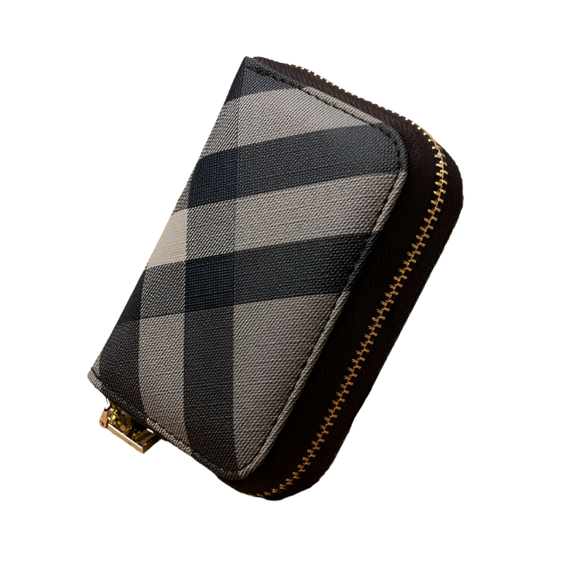 Hemasa Casual Wallet Multi-Slot Card Holder Zipper Coin Purse Small Clutch PU Money Bag Purse Cardholder Wallets