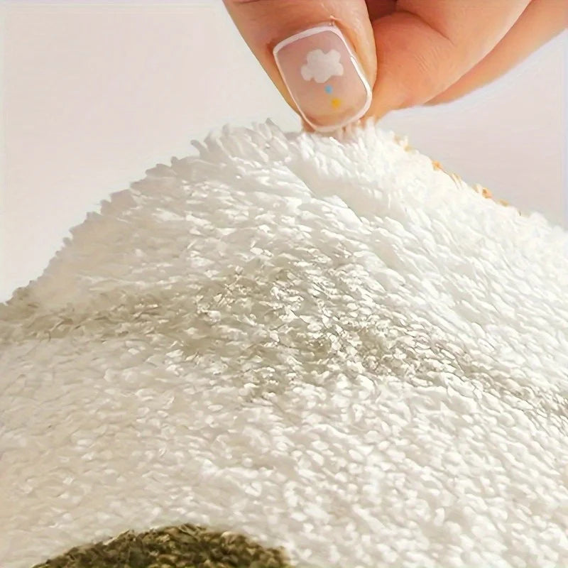 Tejesa Soft Warm Bedside  Long  Rug For Bedroom/ Washable Waterproof Carpet For Live Room Sofa Carpet Home Decoration