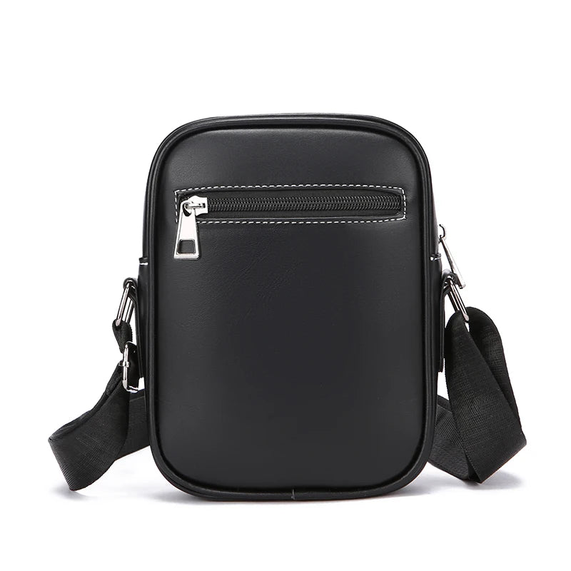 Tejesa Soft PU Leather Men Small Shoulder Bag Fashion Casual Male Mini Handbag Pretty Style Male Shopping Phone Bag