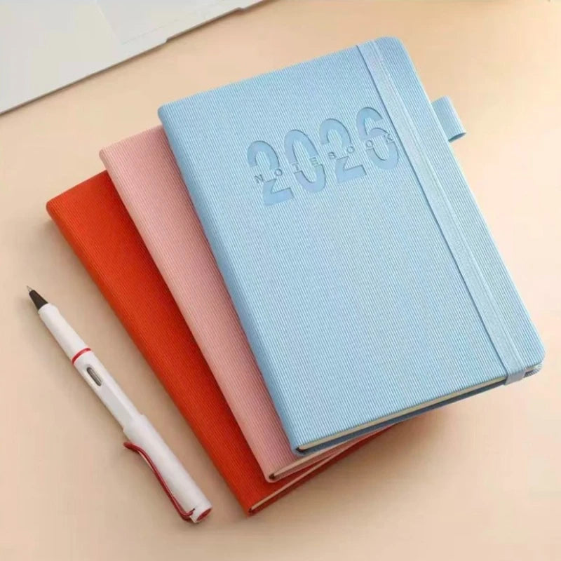 2026 Notebook - Elegant Minimalist Design, 2026 Calendar Page, 2026 New Year Gift, Writing Notebook