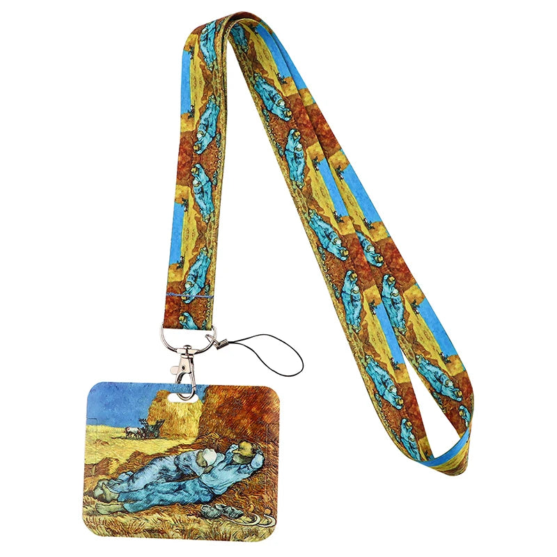 Tejesa Little daisy Lanyard for Key Cute Neck Strap Card ID Badge Holder Key Chain Accessories Wholesale