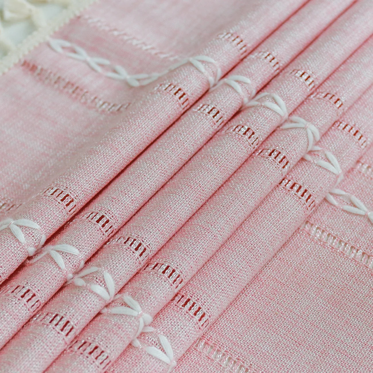 Cotton Linen Stripe Rectangular Table Cloth   Wedding Decor