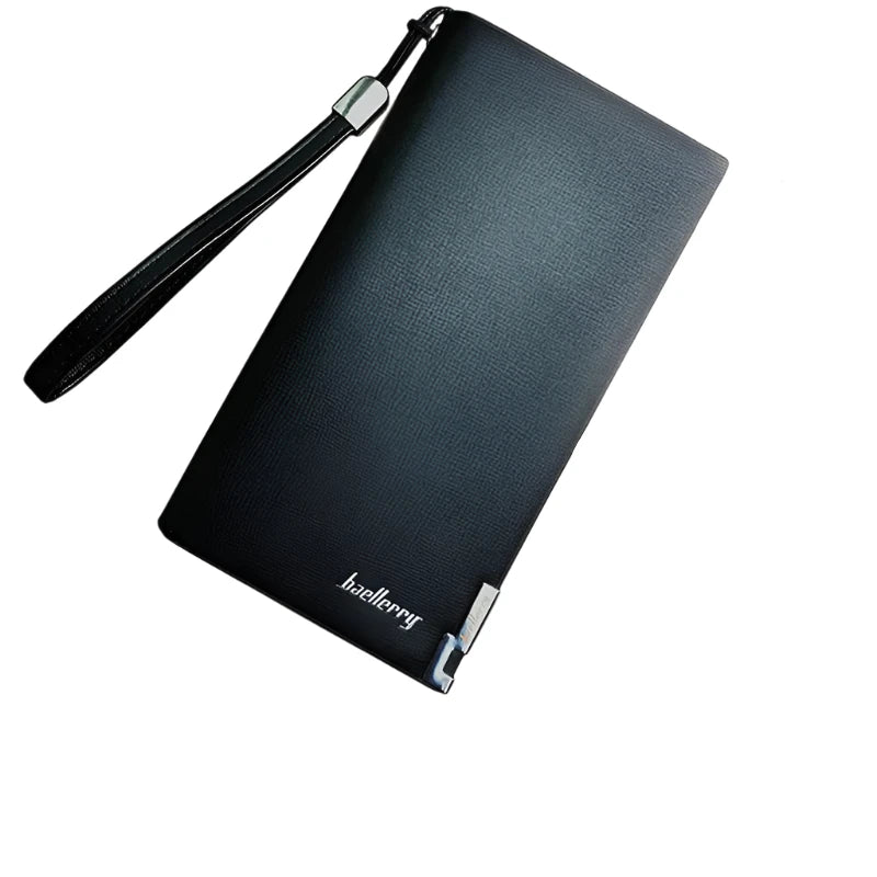 Hemasa  Large Capacity Zipper Handbag Card Holder Clutch Wallet For Men