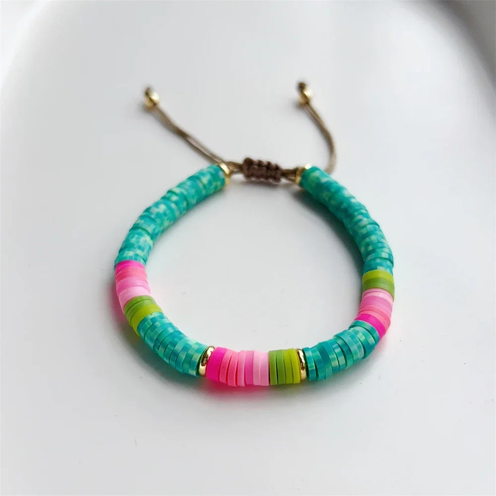 Hemasa Freshwater Pearl Heishi Bracelet Jewelry for Women