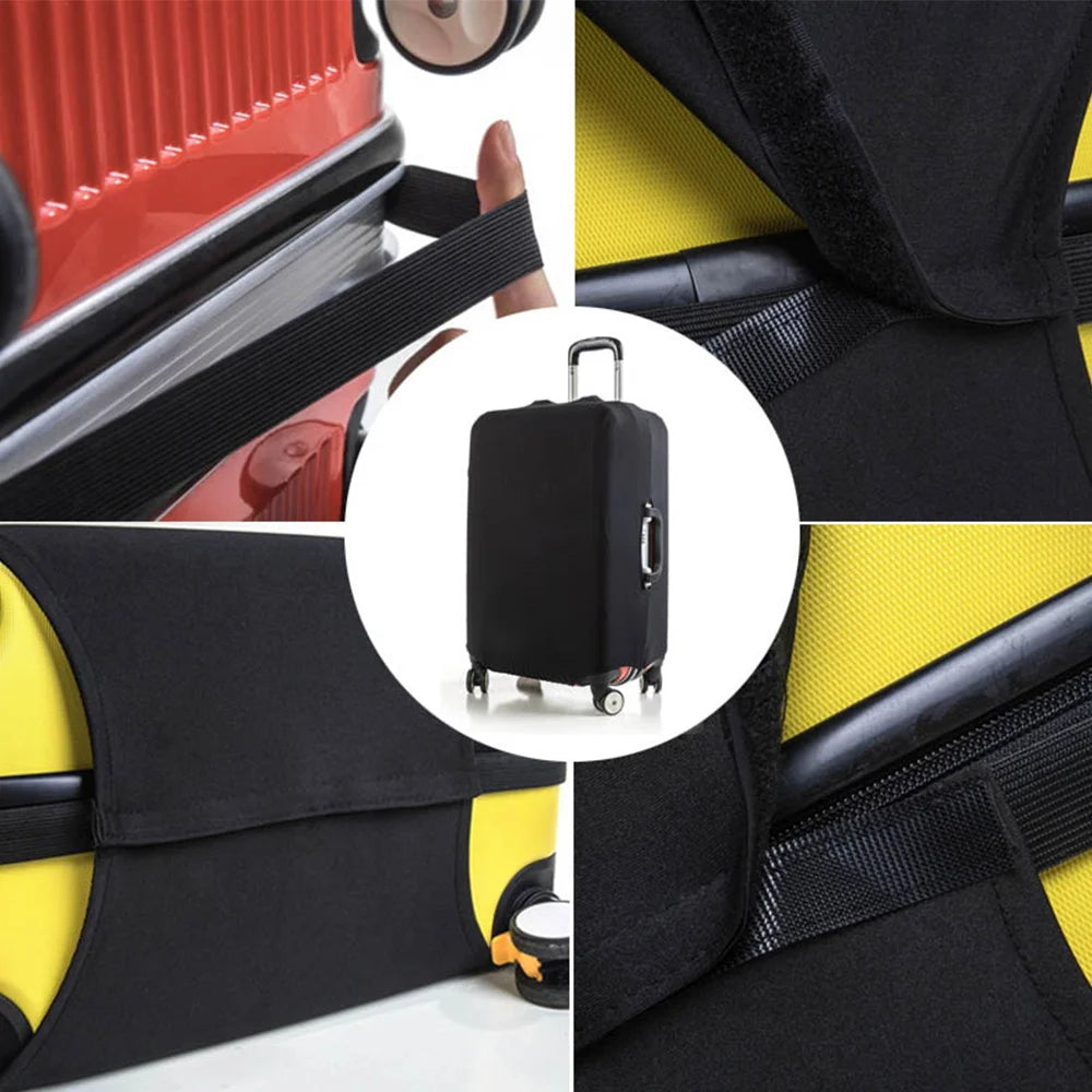 Tejesa Luggage Elastic Dust Cover/ 18-30 inch Suitcase Covers/ Baggage Protective Case printing Trolley cover
