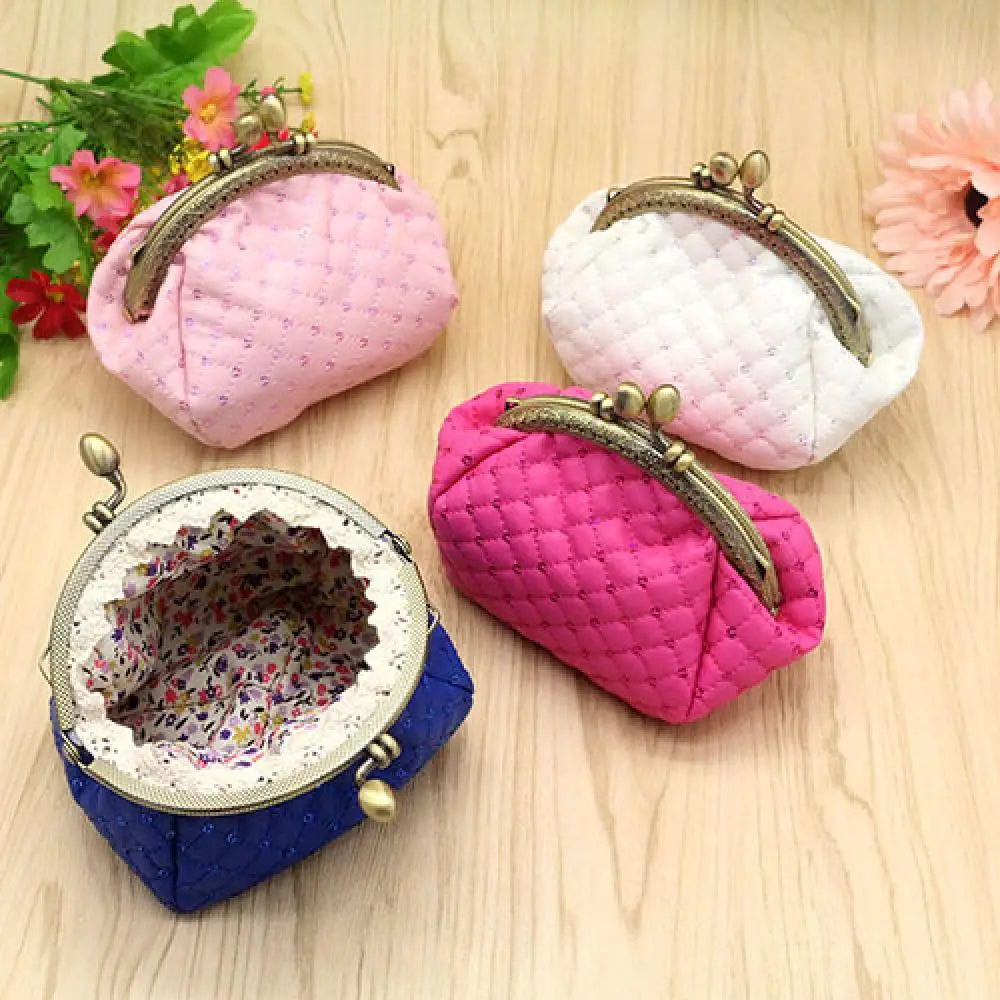Hemasa Coin Purses Clutch Handbag Mini Bag Faux Leather Fabric Creative Coin Purse Wallet