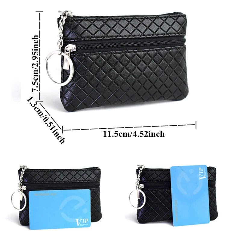 Hemasa Coin Wallet Zipper Coin Purse Key Bags Change Purse Earphone Organizer Card Bags Simple Small Pocket Bags Pouch