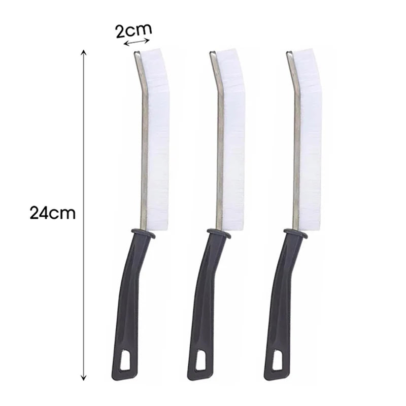 Hemasa  Grout Gap Cleaning Brush Kitchen Toilet Tile Joints Dead Angle Hard Bristle Cleaner Brushes For Shower Floor Line 5/1Pcs
