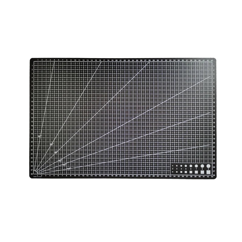 Tejesa A3 Self-Healing Cutting Mat Multipurpose Craft Mat For DIY/Home/School/Quilting Non-Slip Gridded Work Surface Desktop Protector