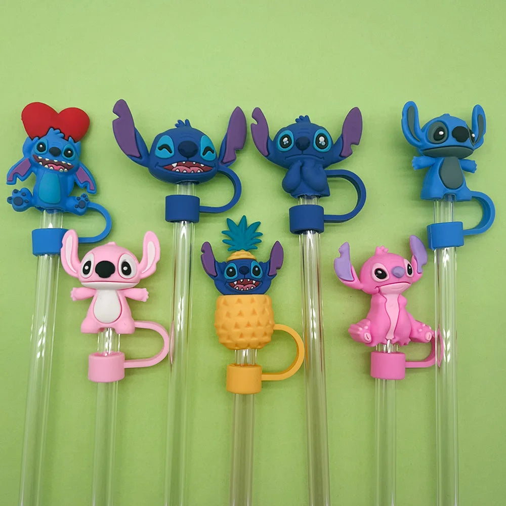 Hemasa Reusable 10mm Silicone Straw Topper Compatible With Dust-Proof Straw Tips Lids
