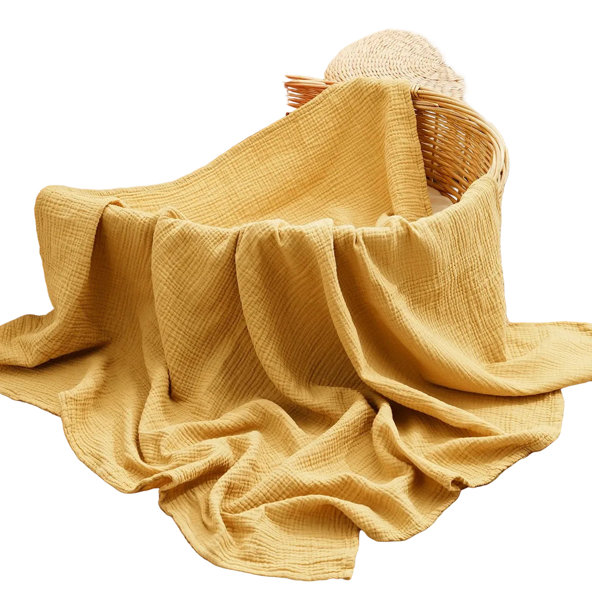 Tejesa All Season 100% Cotton Baby Muslin Swaddle Blanket/ Newborn Bath Towel/100x100cm