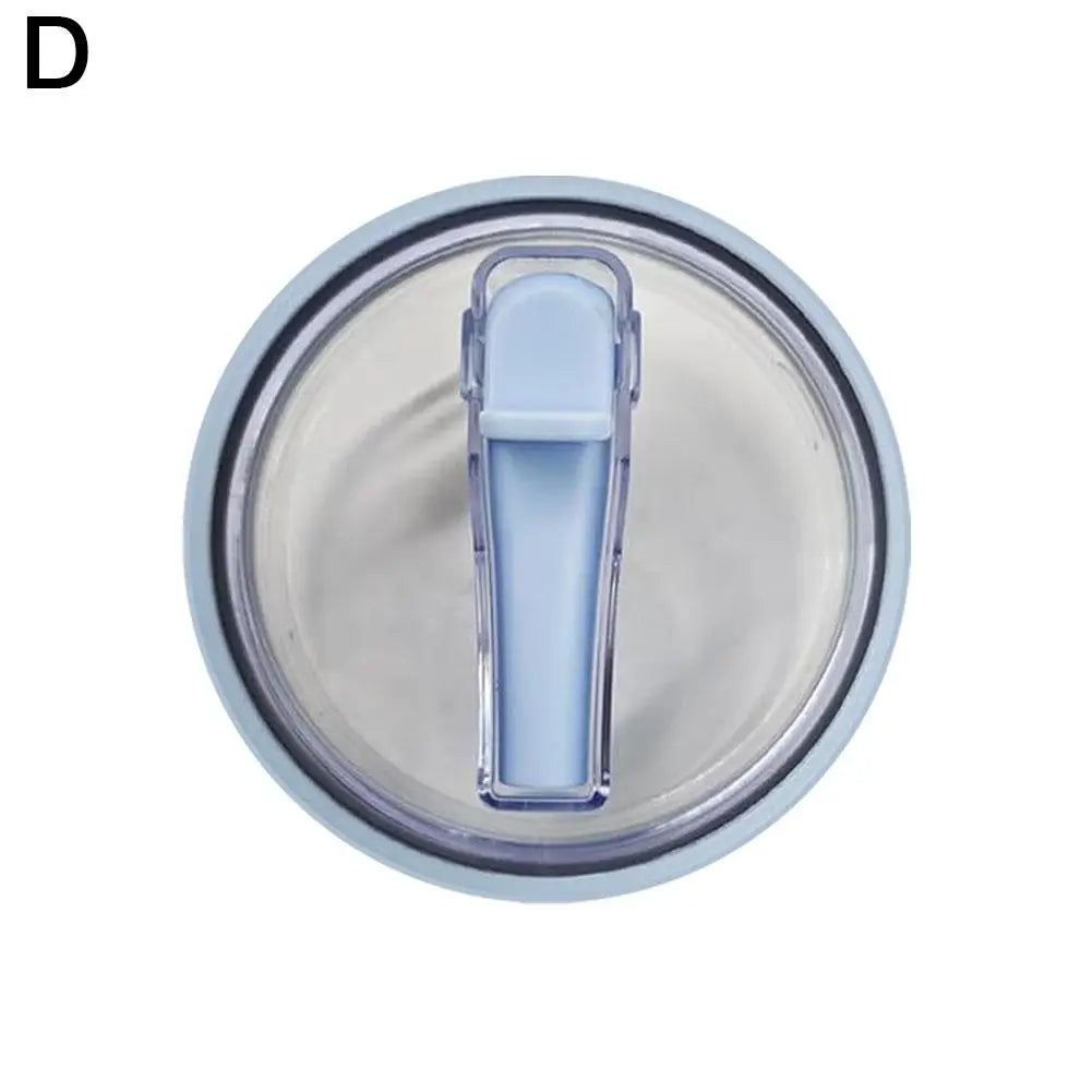 40 Oz Tumbler Flip Straw Lid Replacement Fit For Stanley Quencher, Spill Proof Splash Resistant Tumbler Lids,Reusable Straw Cap