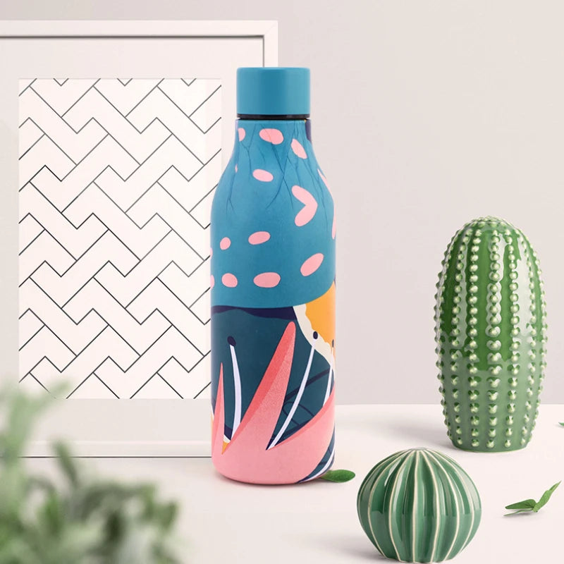 Hemasa Cup Thermal Bottle for Coffee /Travel Mug/ School Water(Style A)