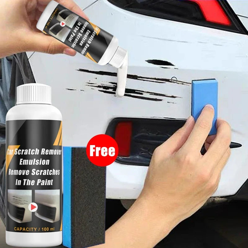 Hemasa Car Scratch Remover Paint Care Tools Auto Swirl Remover Scratches Repair Polishing Auto Body Grinding Compound Anti Scratch Wax