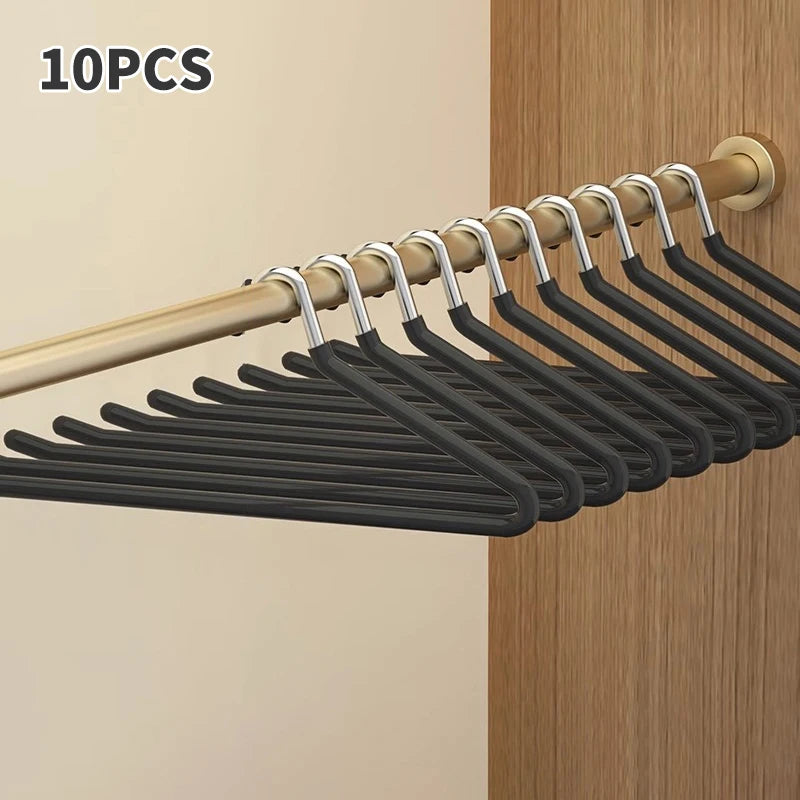 Hemasa 10PCS/20PCS/30PCS Goose-Shaped Seamless Z-Line Pants Rack Drying Pants Drying Rack Wardrobe hangers