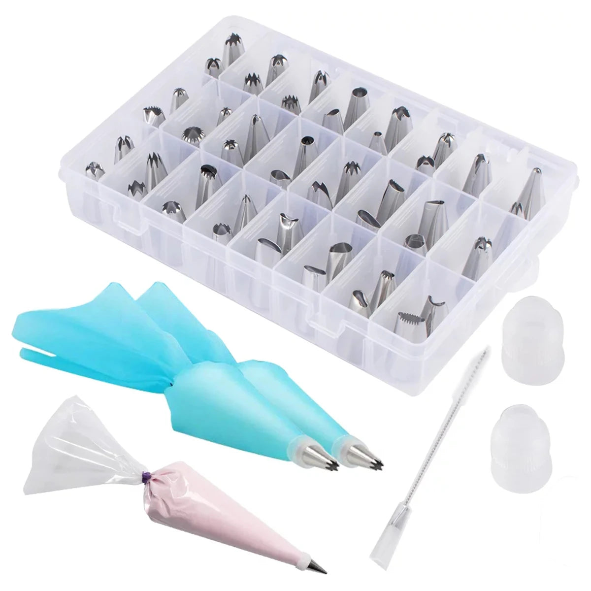 Tejesa Cake Decorating Piping Syringe DIY Cupcake Decorating Nozzle Frosting Making for DessertDessert Cookies Cream Filling Injector